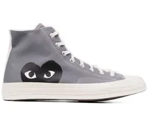 Klassische High-Top-Sneakers - Grau