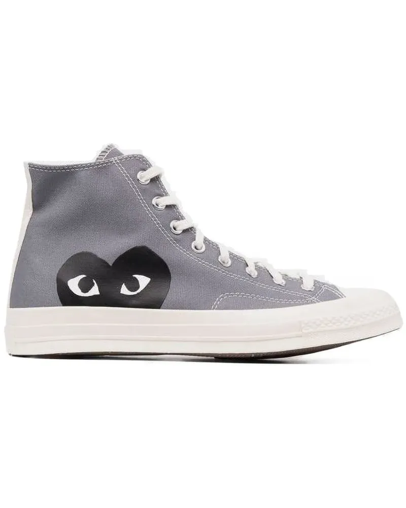 Comme des Garçons Klassische High-Top-Sneakers - Grau Grau
