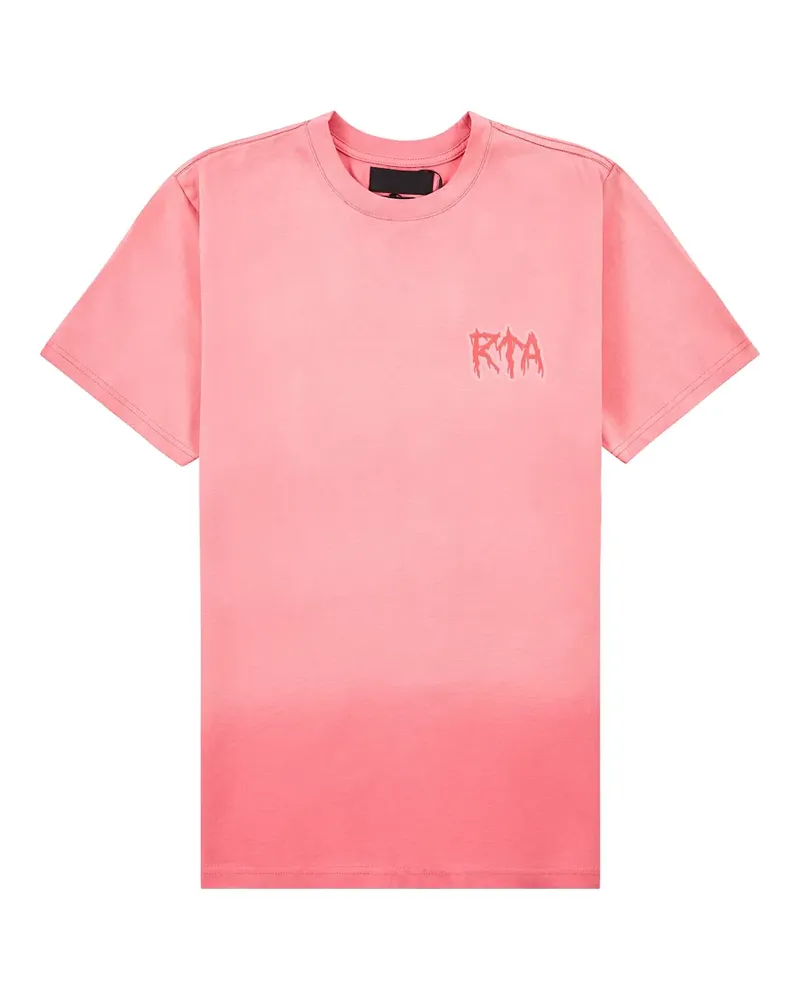 RTA Liam short-sleeve T-shirt - Rosa Rosa
