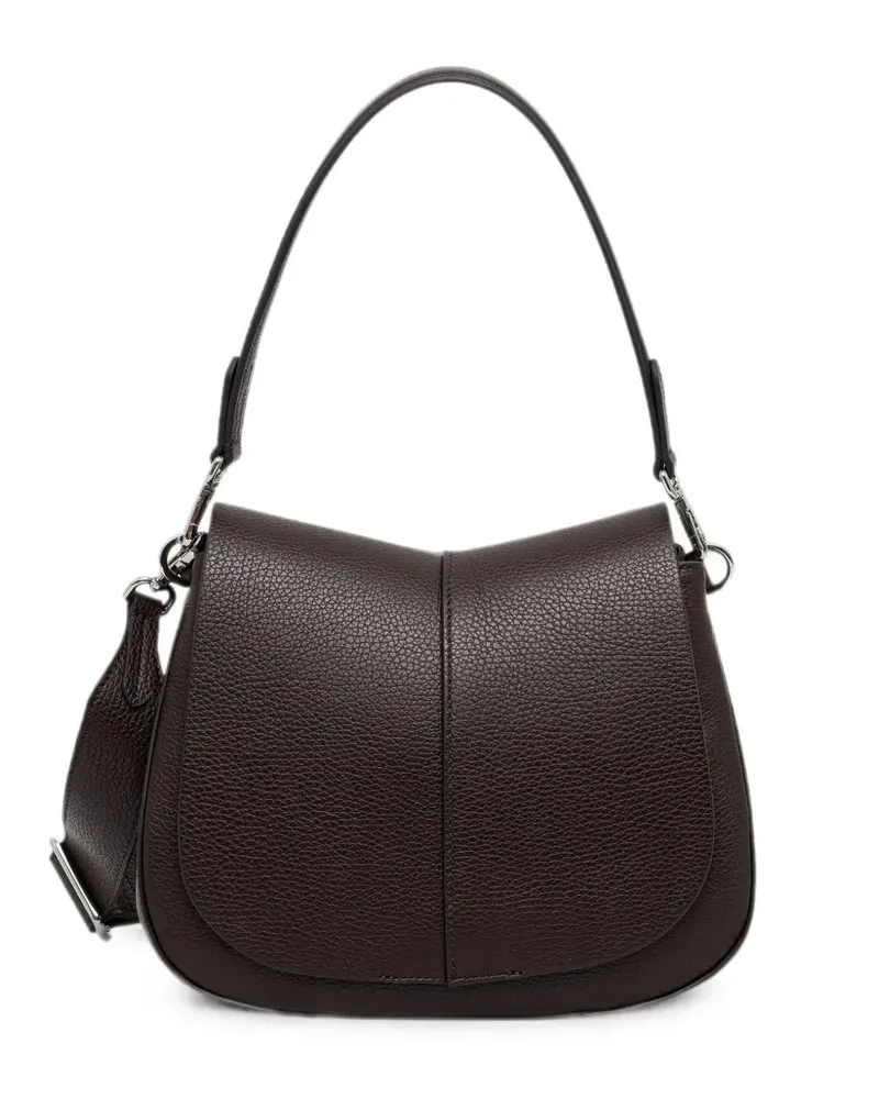 Gianni Chiarini Tote Bag aus gekörntem Leder - Braun Braun