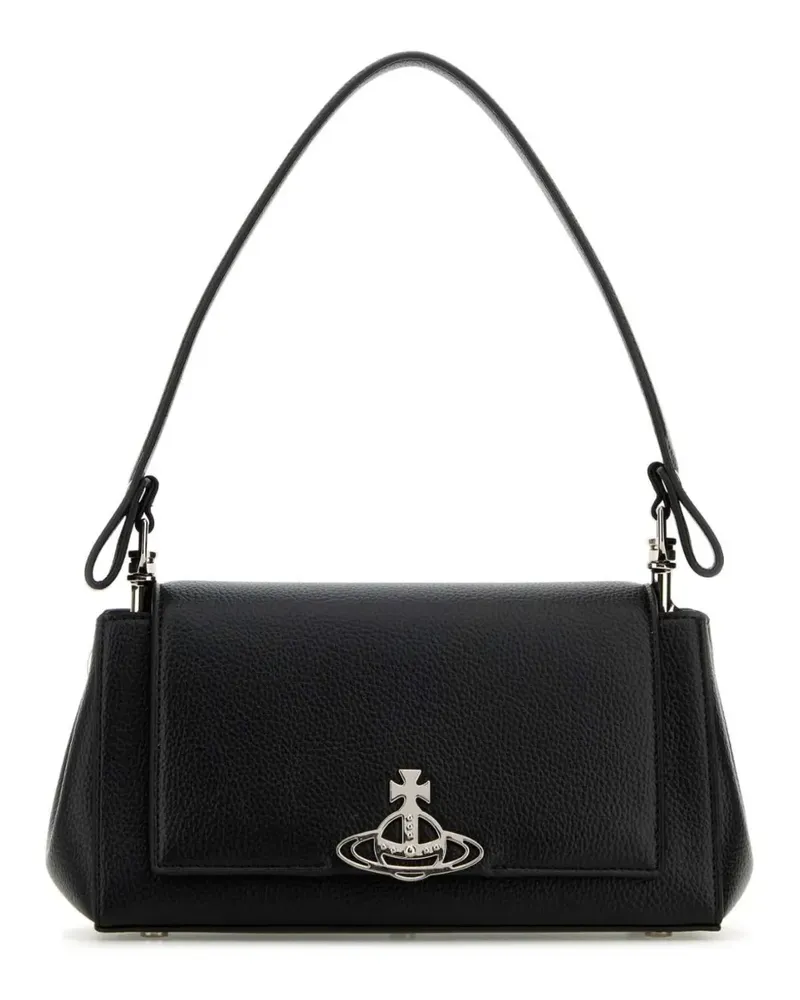 Vivienne Westwood Mittelgroße Hazel Handtasche - Schwarz Schwarz