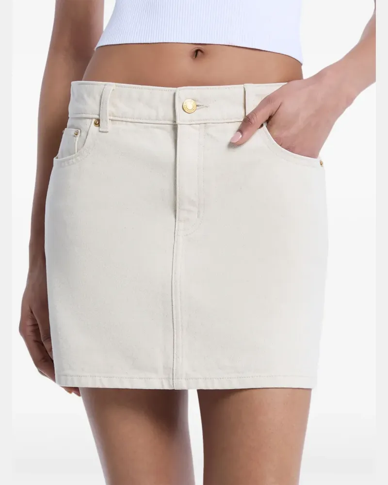 Michael Kors Kurzer Jeansrock - Nude Nude