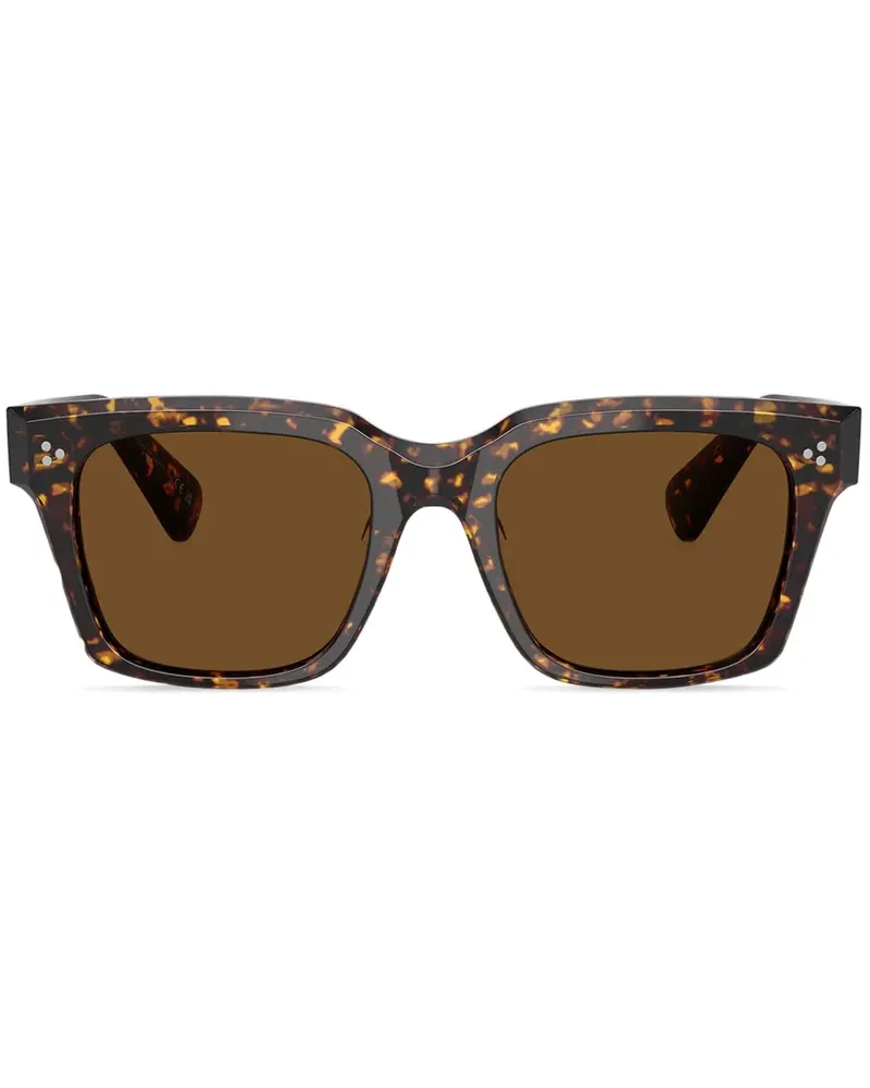 Oliver Peoples Ollice Sonnenbrille - Braun Braun