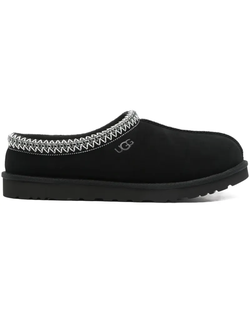 UGG leather slippers - Schwarz Schwarz