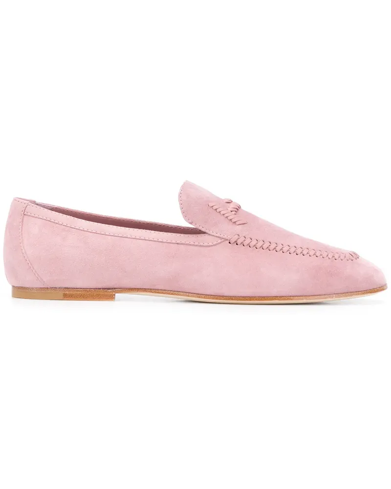 TOD'S Loafer mit Webmuster - Rosa Rosa
