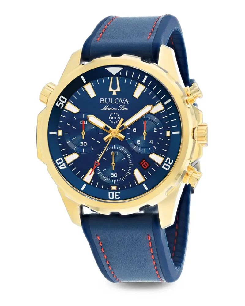 BULOVA Marine Star 44mm watch - Blau Blau