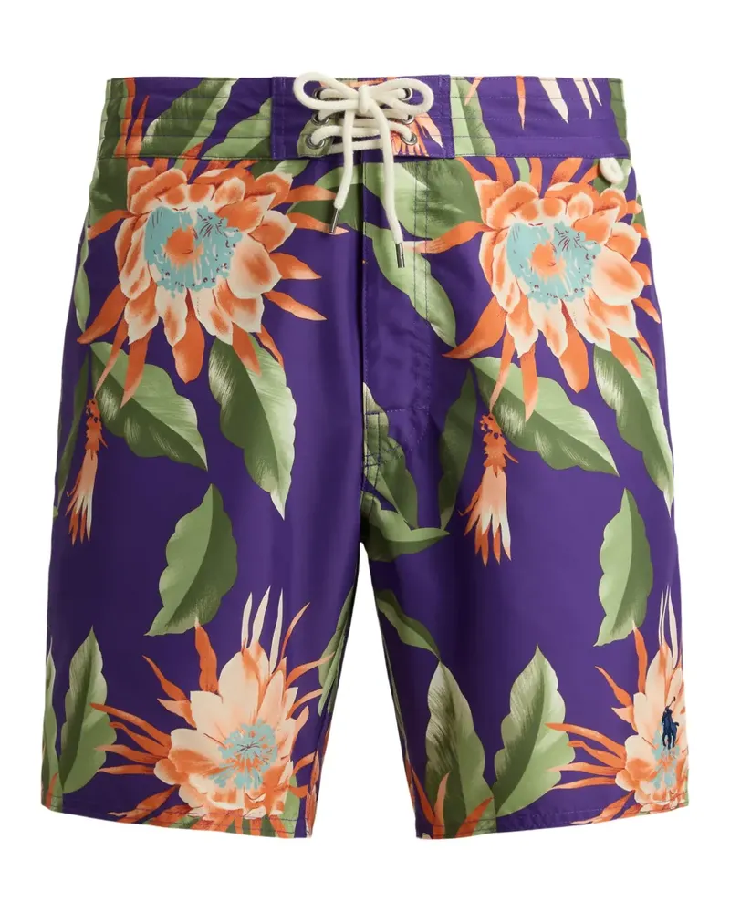 Ralph Lauren Badeshorts mit Blumenprint - Violett Violett