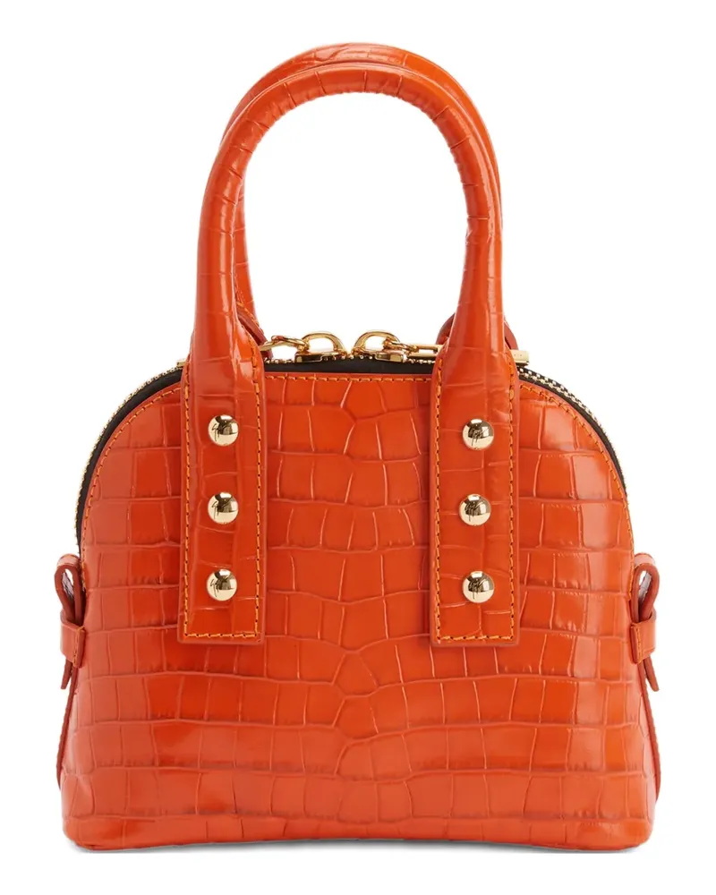 Giuseppe Zanotti Schultertasche aus Leder - Orange Orange
