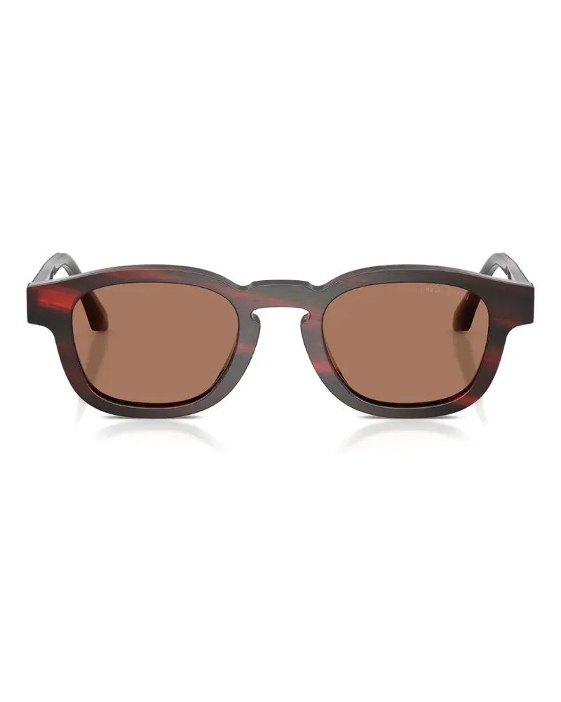 Giorgio Armani round-frame sunglasses - Rot Rot