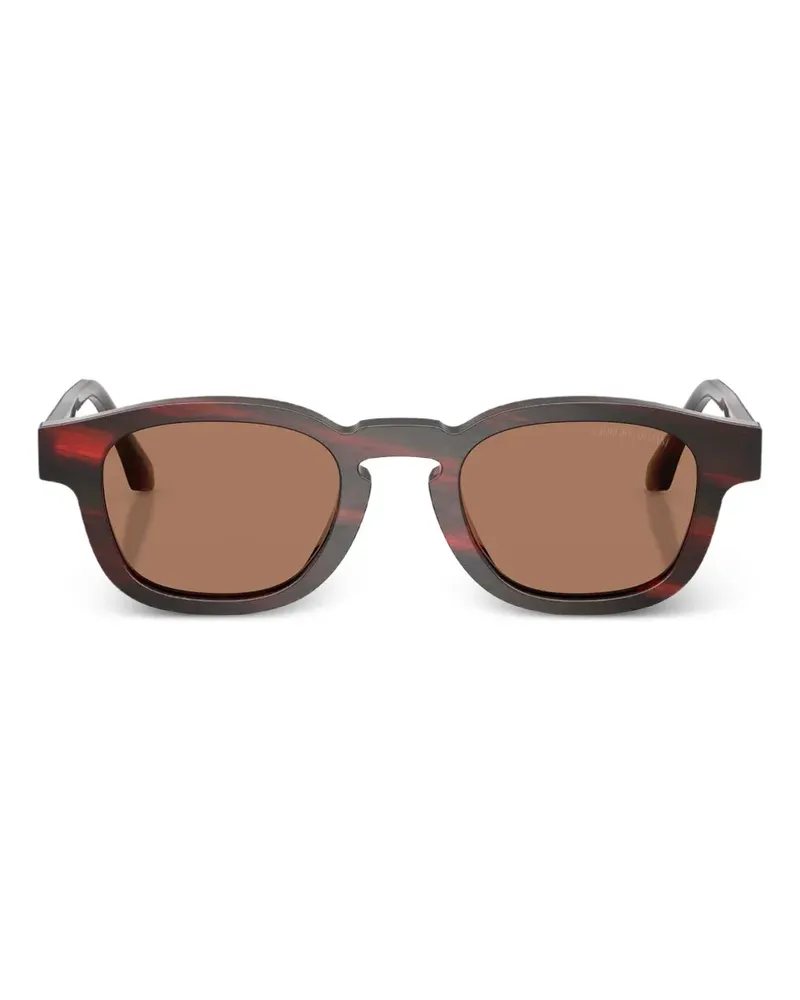 Giorgio Armani round-frame sunglasses - Rot Rot