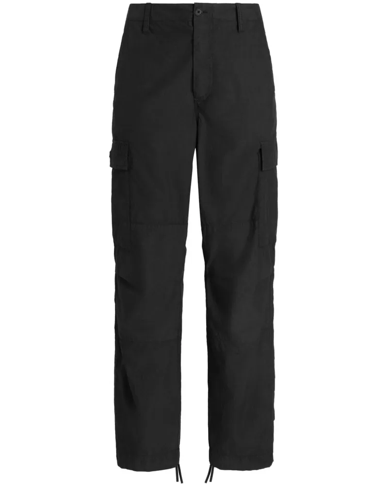 Dolce & Gabbana Cargohose mit hohem Bund - Schwarz Schwarz