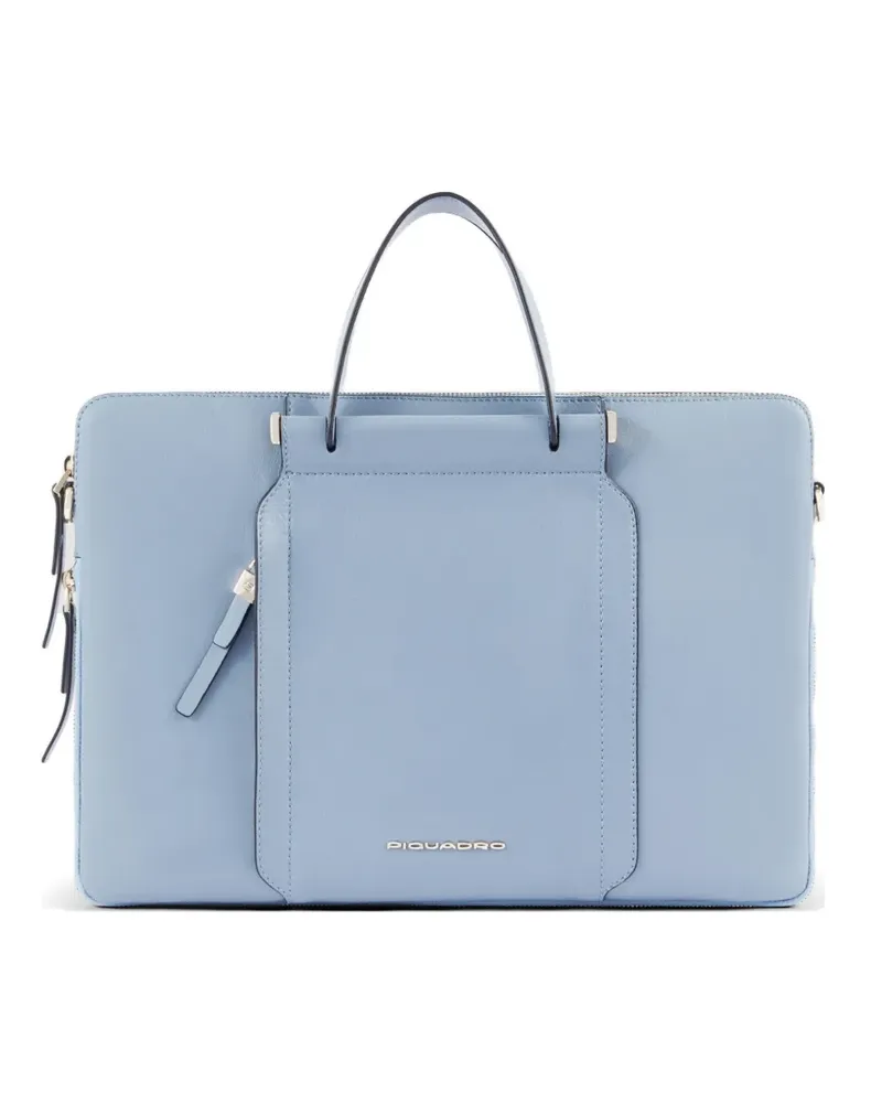 Piquadro Expandable Work laptop bag - Blau Blau