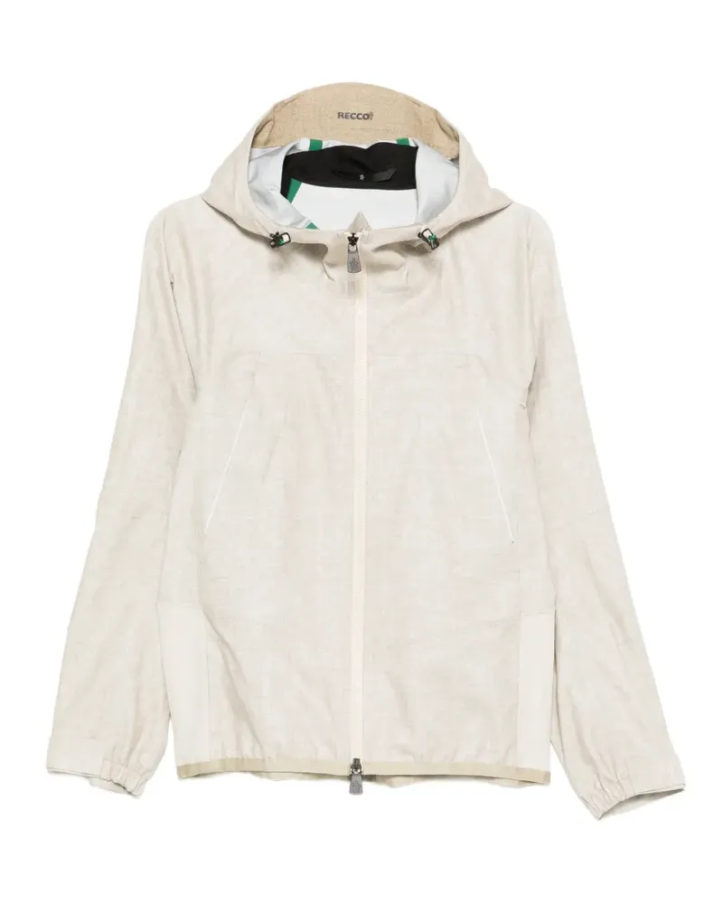 Moncler Blagnac hooded jacket - Nude Nude