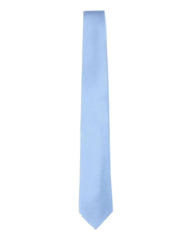 Kiton silk tie - Blau Blau