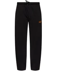 Versace Jeans Jogginghose aus Baumwolle Schwarz