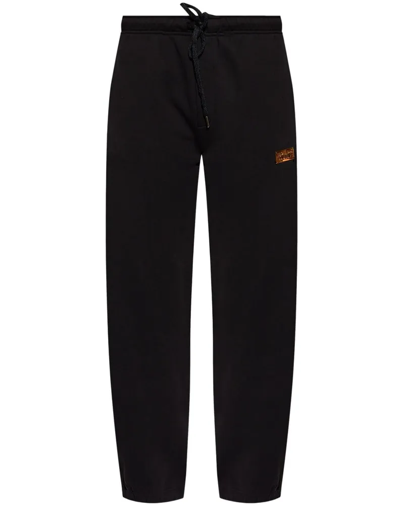 Versace Jeans Jogginghose aus Baumwolle - Schwarz Schwarz