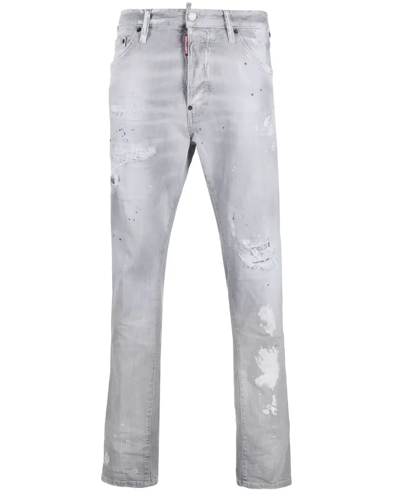 Dsquared2 Jeans im Distressed-Look - Grau Grau