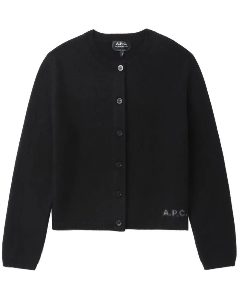 A.P.C. Mila Cardigan - Schwarz Schwarz