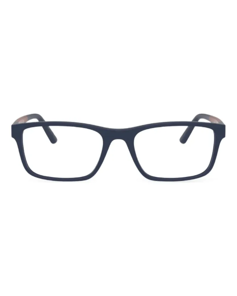 Ralph Lauren rectangle-frame glasses - Blau Blau
