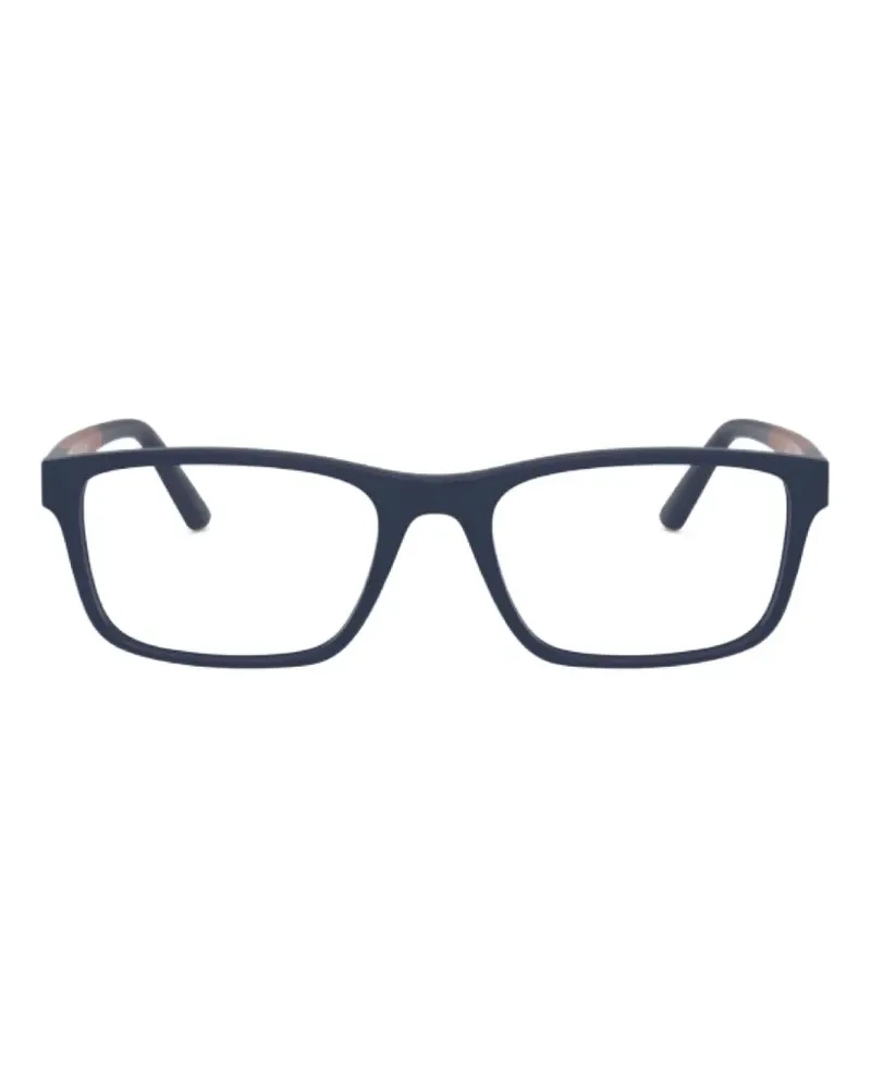 Ralph Lauren rectangle-frame glasses - Blau Blau