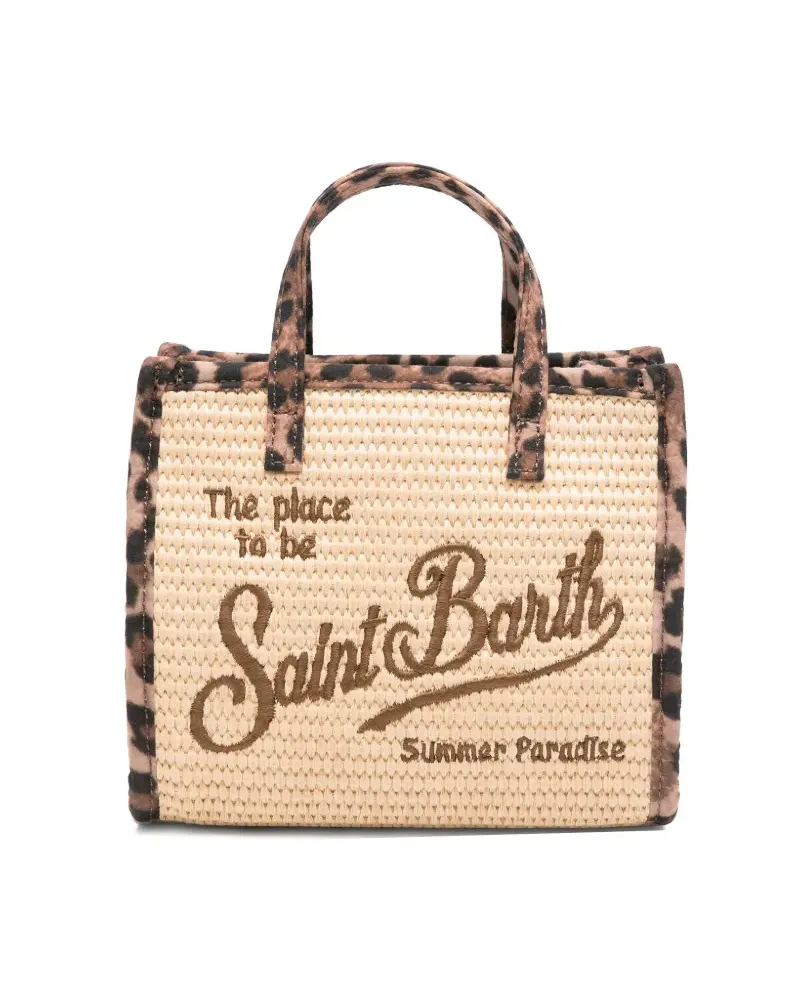 MC2 Saint Barth mini Vivian tote bag - Nude Nude