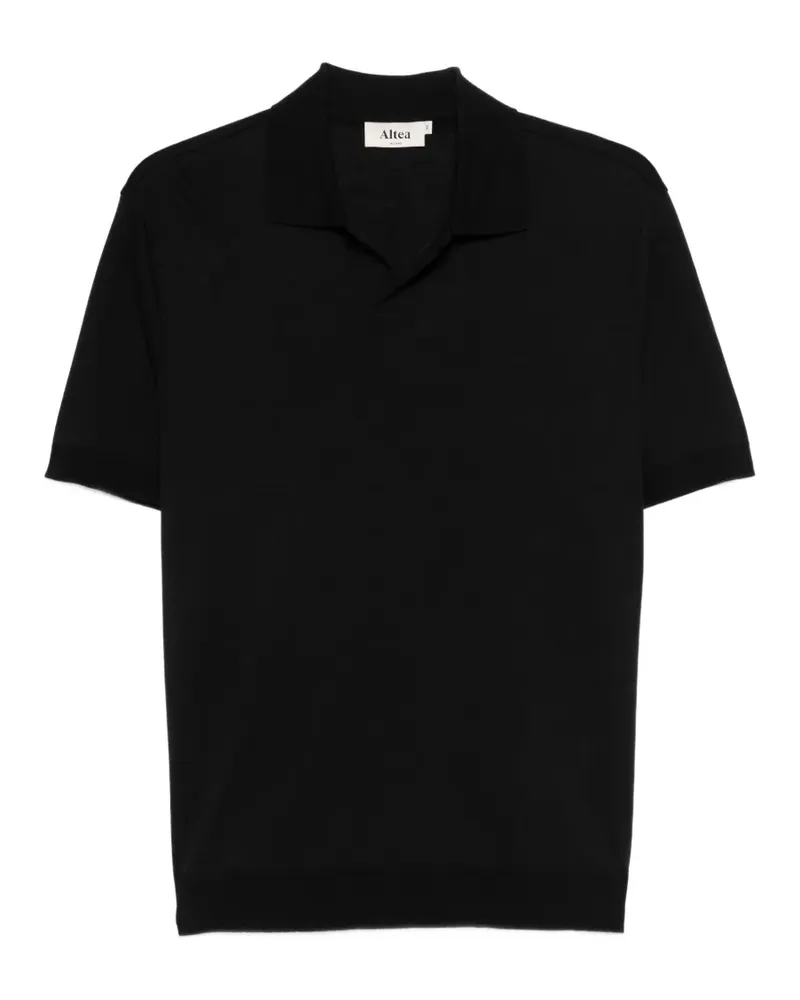 Altea V-neck T-shirt - Schwarz Schwarz