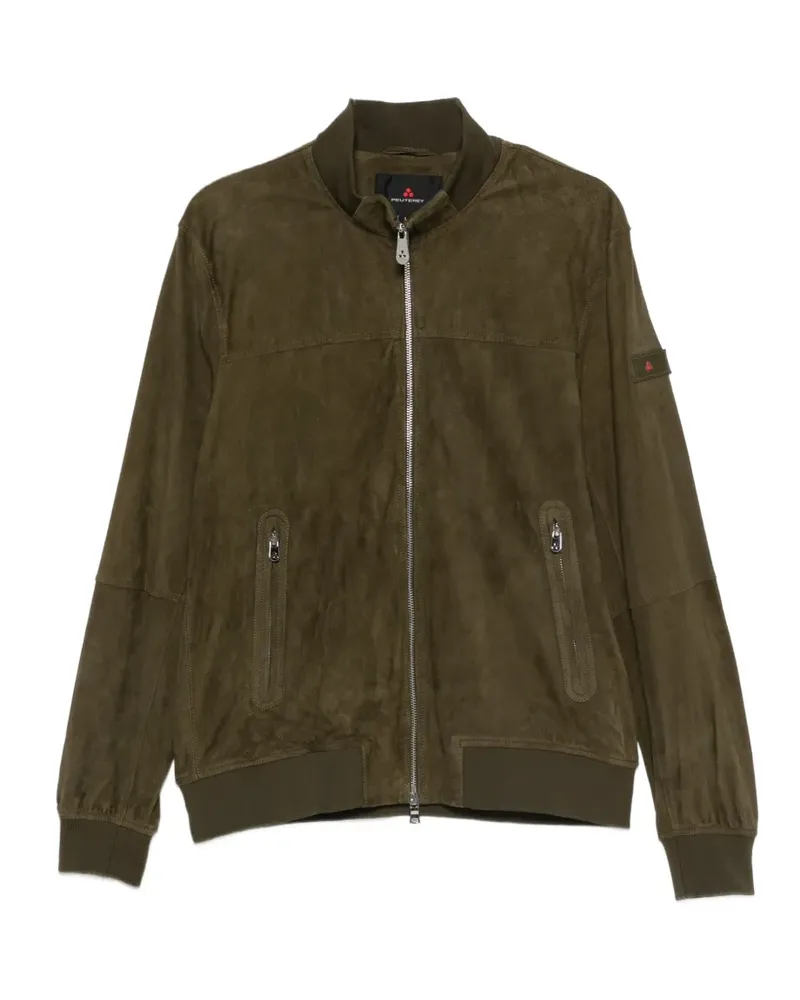 Peuterey suede jacket - Grün Grün