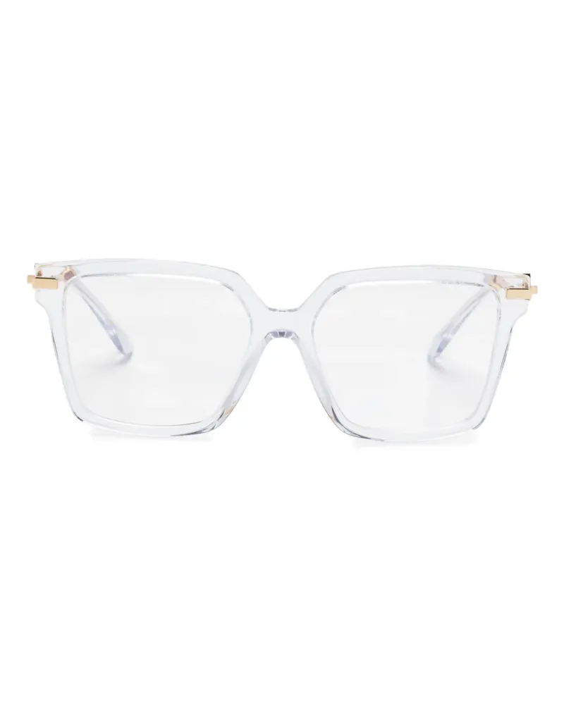 Dolce & Gabbana Transparente Brille - Weiß Weiß