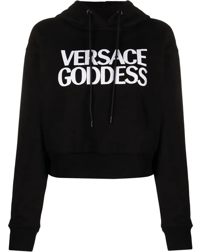 Versace Goddess Hoodie - Schwarz Schwarz