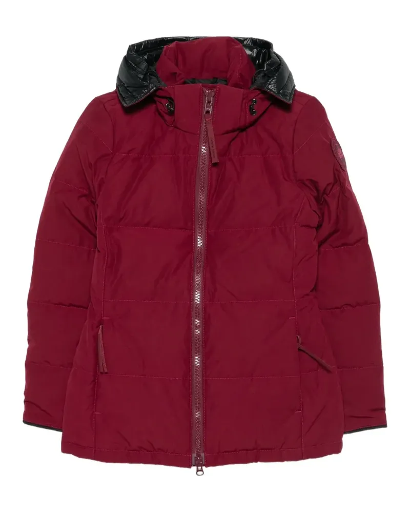 Canada Goose Chelsea hooded padded jacket - Rot Rot