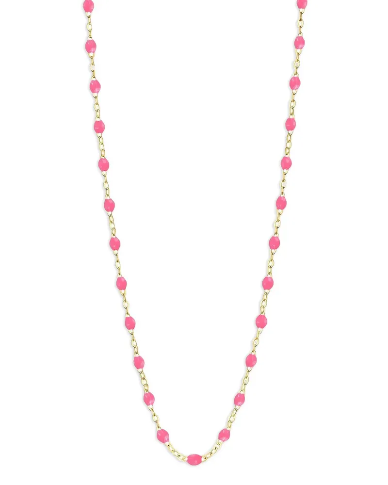 Gigi Clozeau Classic Gigi resin necklace - Gold Gold