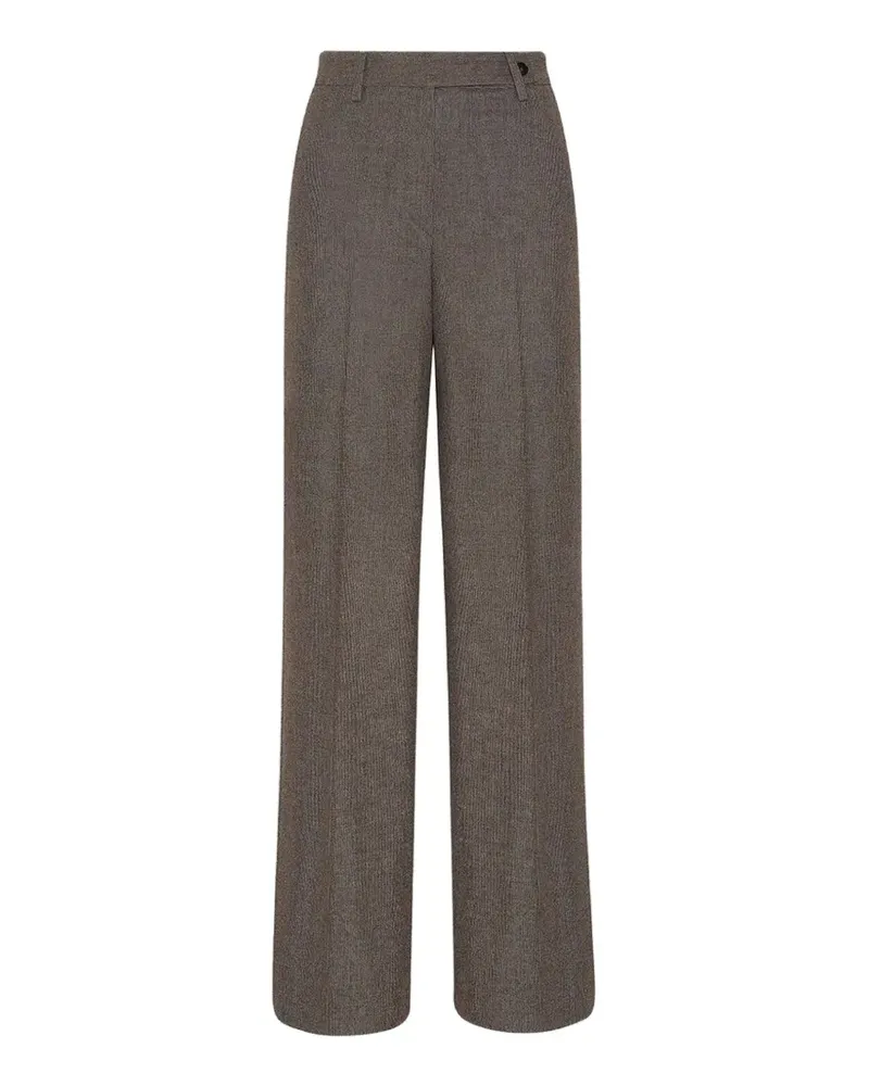 Kiton Klassische Straight-Leg-Hose - Braun Braun