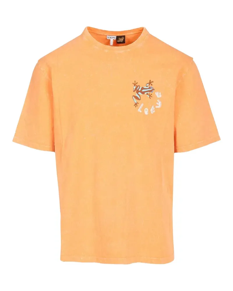 Loewe Frog Anagram T-Shirt - Orange Orange