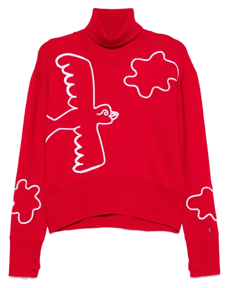 Rossignol x JCC Rollkragenpullover - Rot Rot