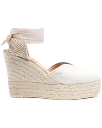 Manebí Wedge-Espadrilles 110mm Weiß