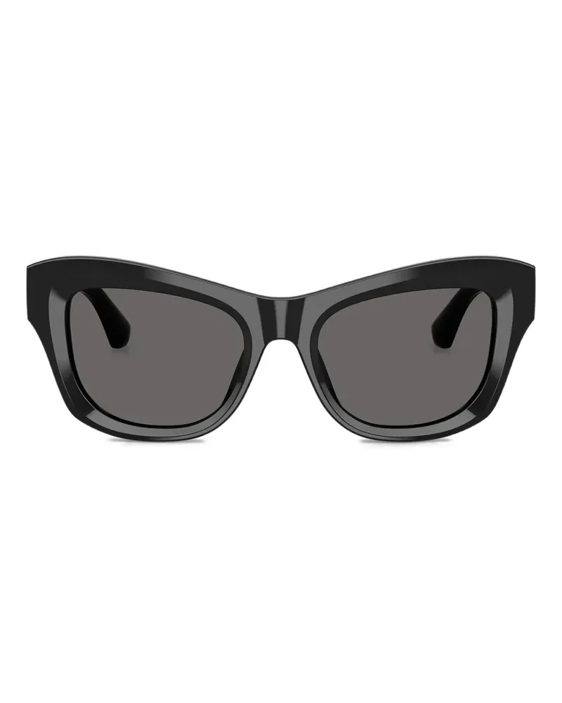 Burberry Sonnenbrille im Cat-Eye-Design - Schwarz Schwarz