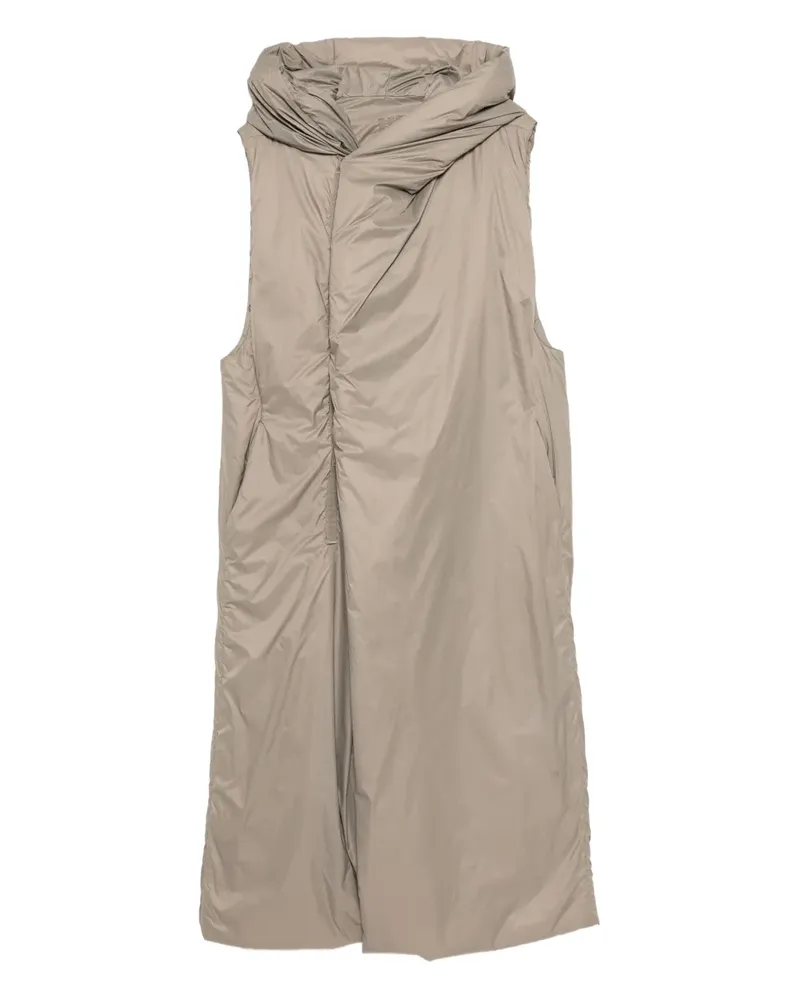 DRKSHDW by Rick Owens Mantel mit Kapuze - Nude Nude