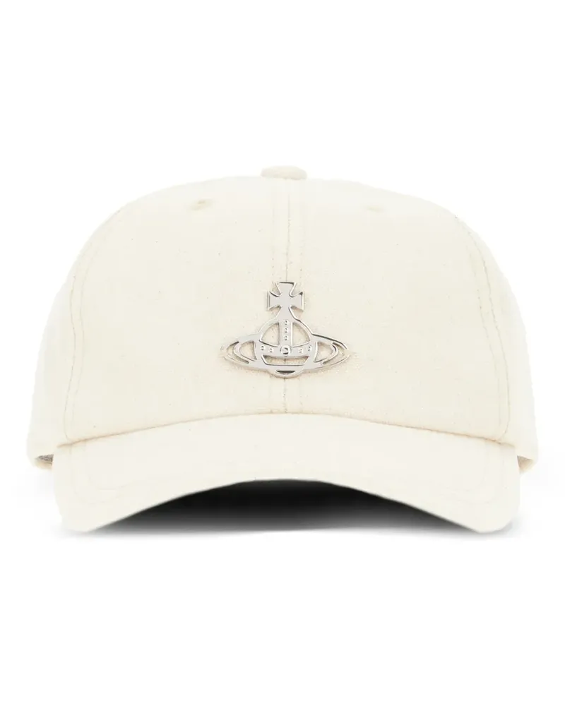 Vivienne Westwood Orb-plaque baseball cap - Nude Nude