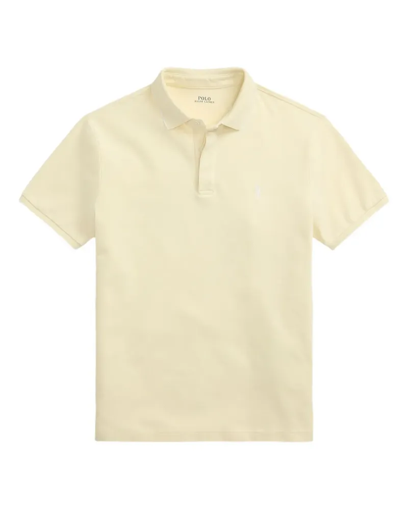 Ralph Lauren Poloshirt aus Piqué - Gelb Gelb