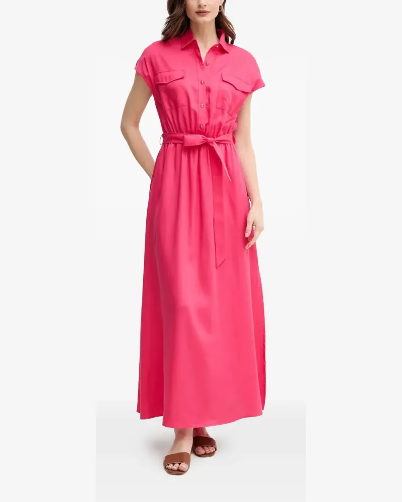Gaudi Kleid mit Gürtel - Rosa Rosa