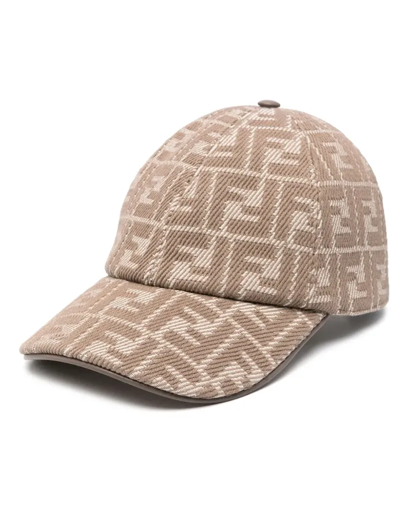 Fendi Baseballkappe aus FF-Jacquard - Braun Braun