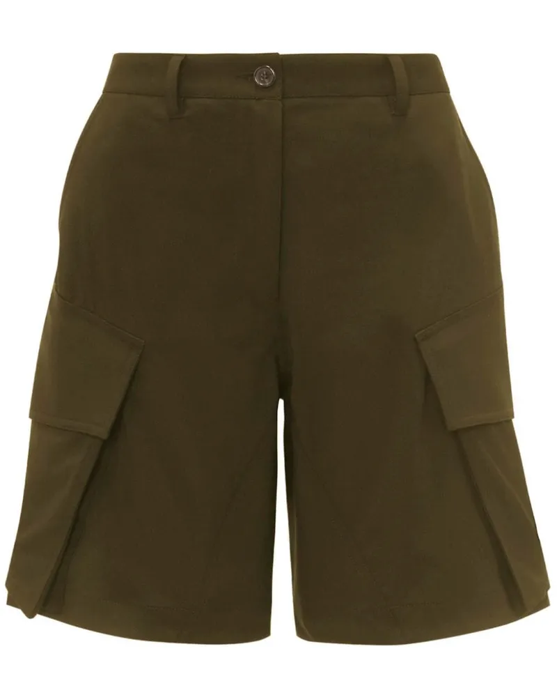 J.W.Anderson Cargo-Shorts aus Wolle - Grün Grün