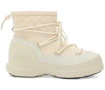 Gesteppte Mezzaluna Stiefel - Nude