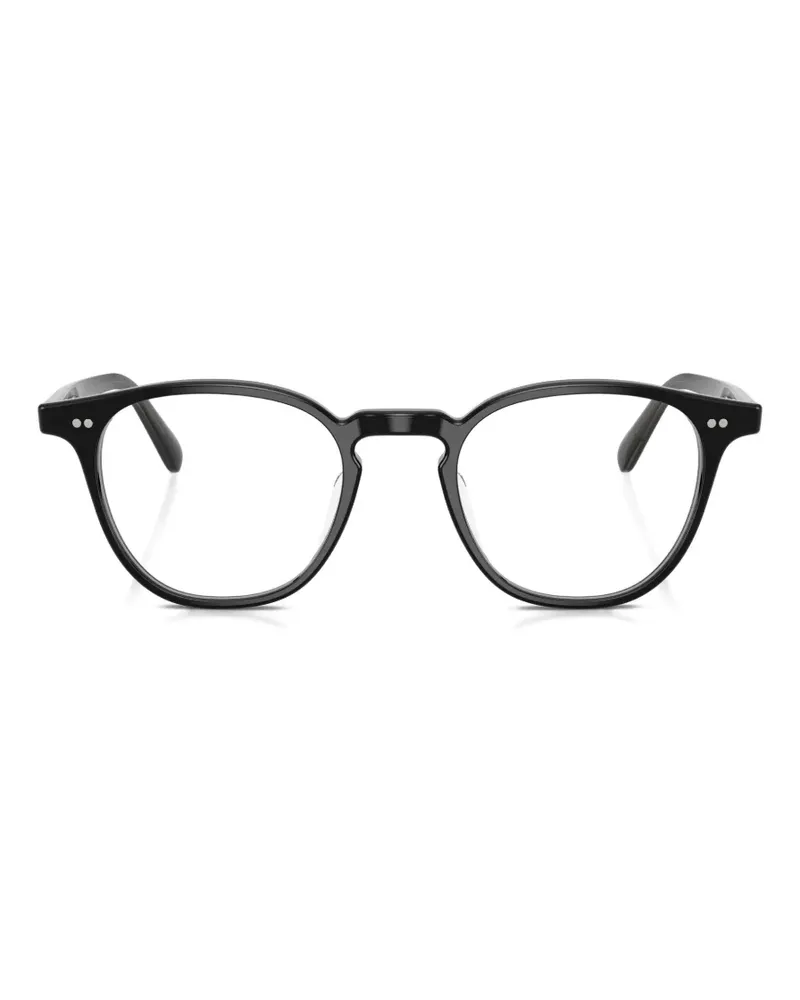 Oliver Peoples Edmin round-frame glasses - Schwarz Schwarz