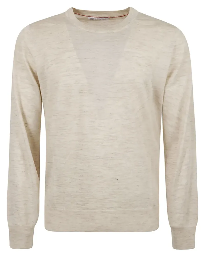 Brunello Cucinelli Fein gestrickter Pullover - Nude Nude