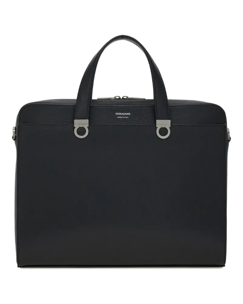 Ferragamo Gancini Aktentasche - Schwarz Schwarz