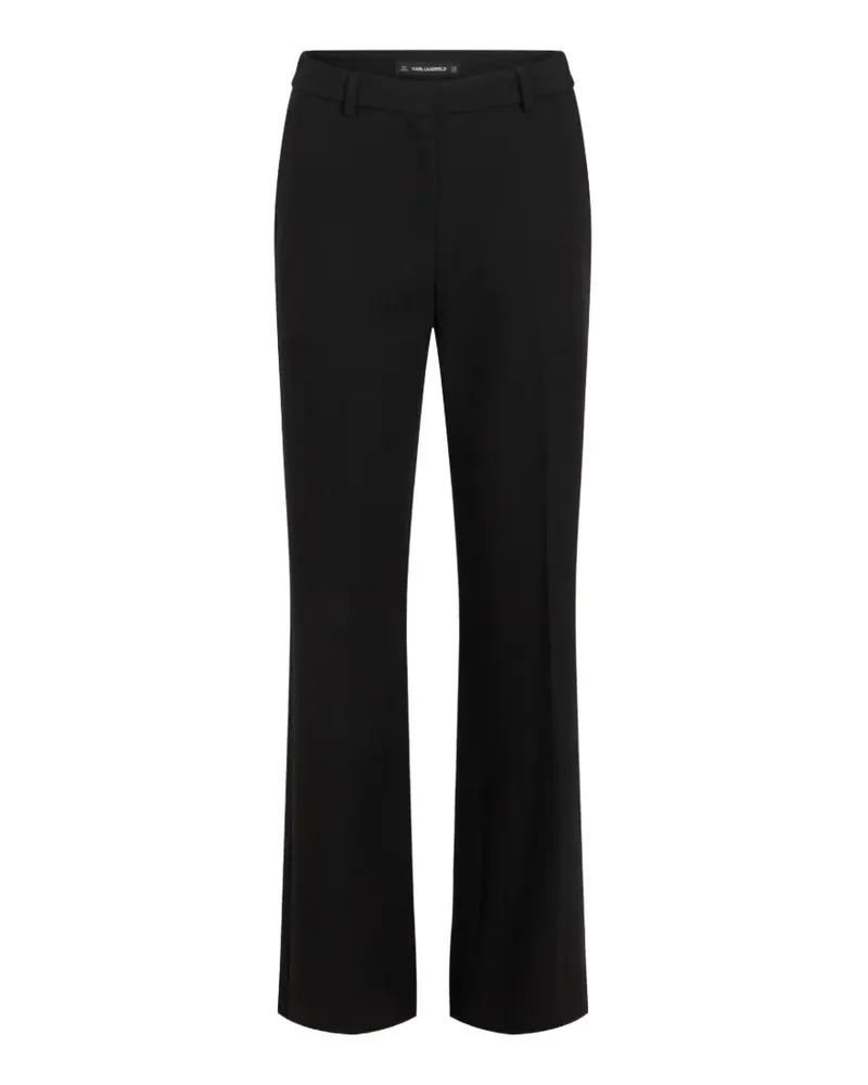 Karl Lagerfeld Hose mit Schlitzen - Schwarz Schwarz
