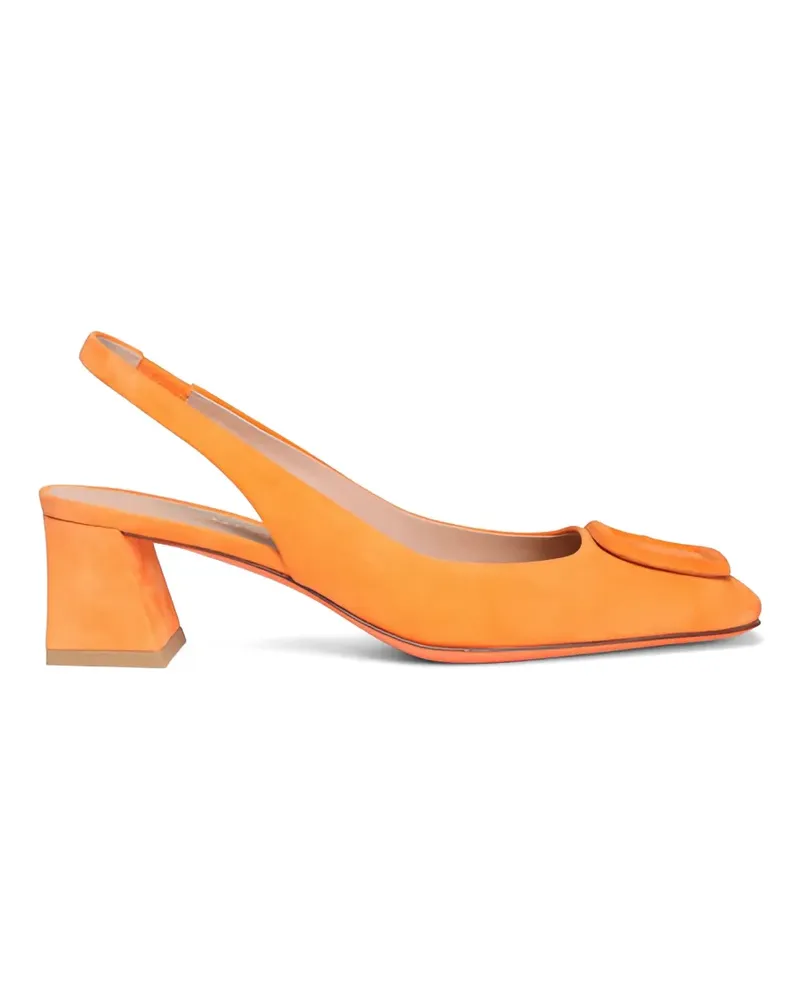 Santoni Marta buckle-detail sandals - Orange Orange