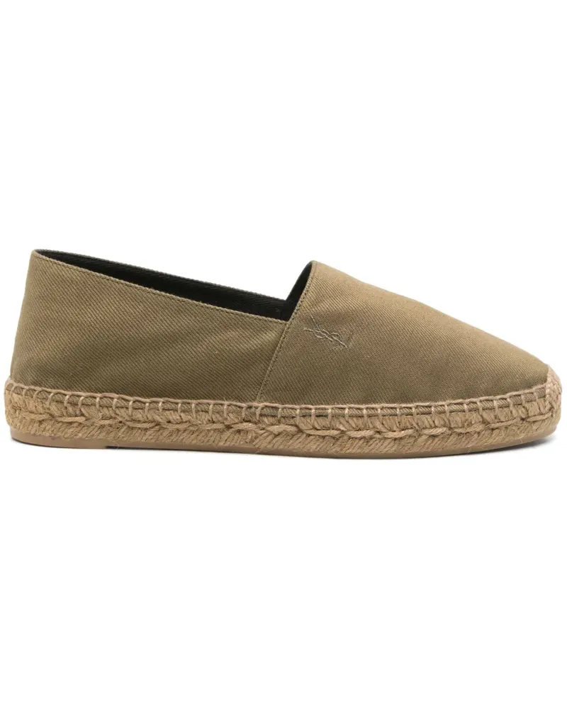 Saint Laurent Klassische Espadrilles - Grün Grün