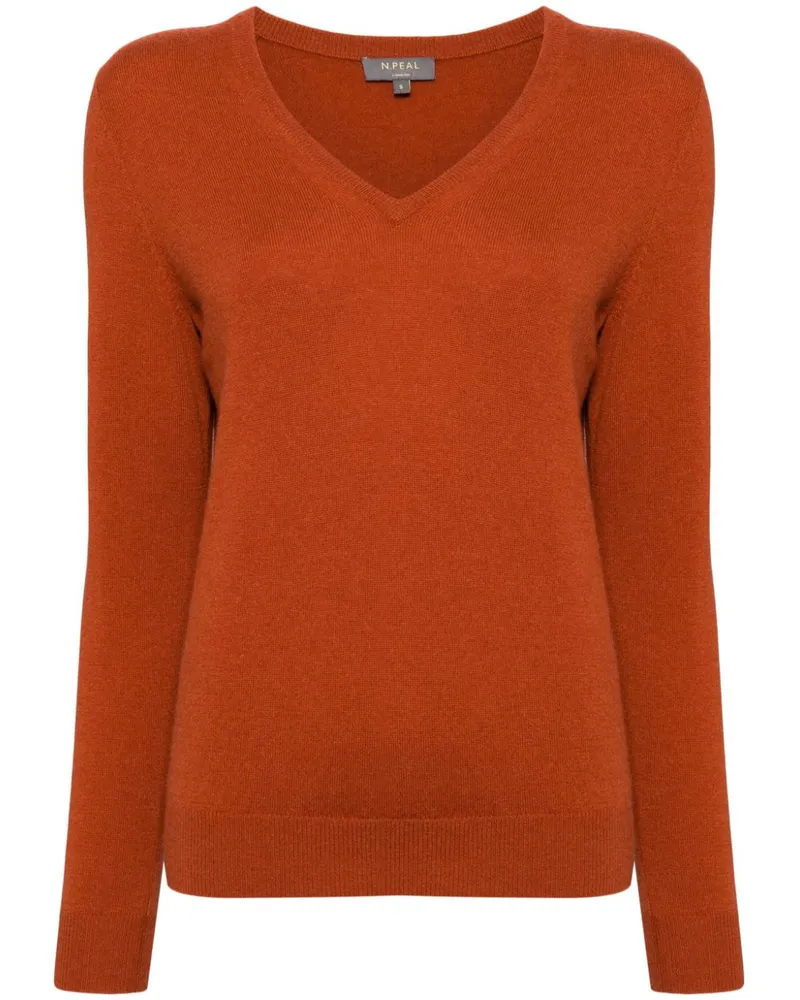 N.Peal Pullover aus Bio-Kaschmir - Braun Braun